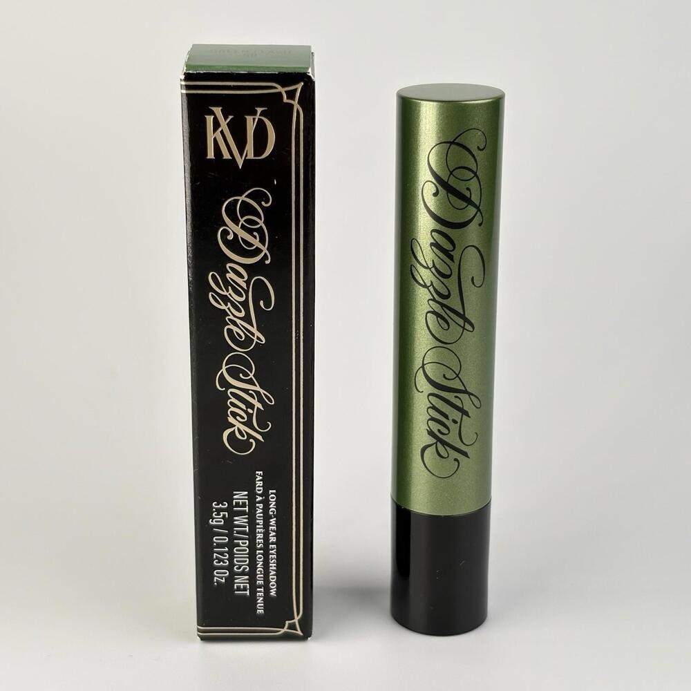 KVD Kat Von D Dazzle Stick‎ Long-Wear Eyeshadow - Green Flash 50 NIB